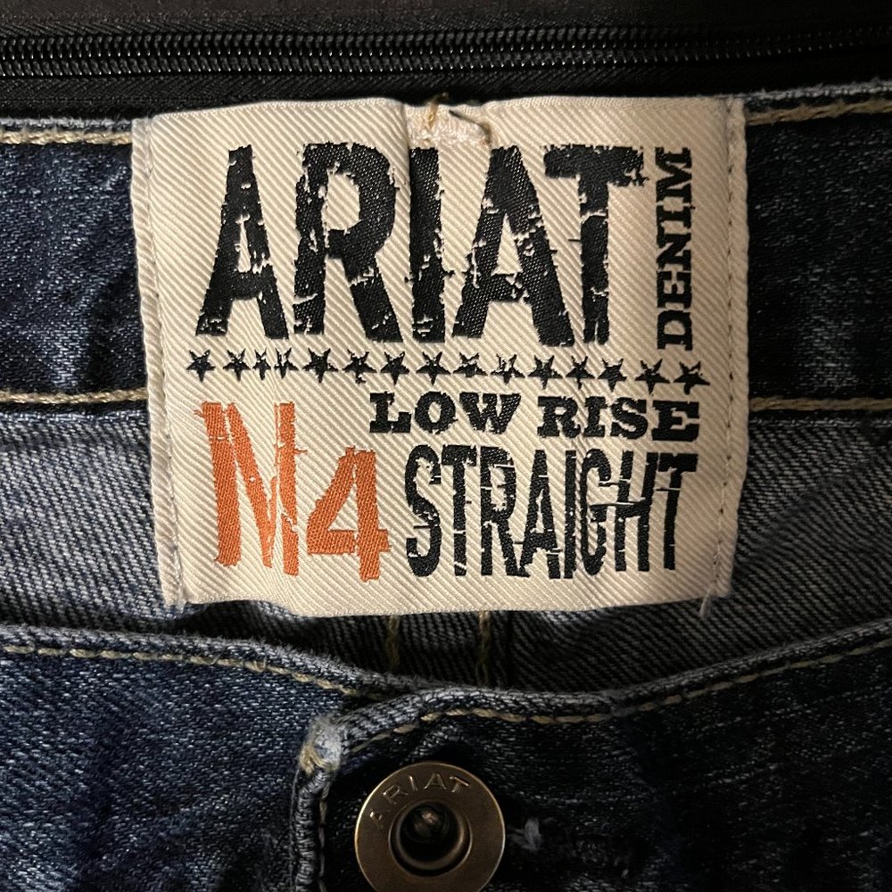 Men's Ariat Jeans M4 Low Rise Straight Leg Size 44/32